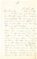 Alexander Dallas Bache to John Fries Frazer, May 13, 1863.