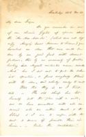 Benjamin Apthorp Gould to John Fries Frazer, November 22, 1856. 