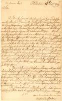 Richard Peters to William Parsons, September 11, 1749.