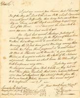 Edward Shippen to unidentified recipient, October 29, 1755. 