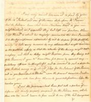 Robert Hunter Morris to Timothy Horsfield, December 14, 1755.