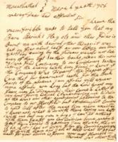 James Martin to William Parsons, March 8, 1756.