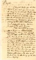 Timothy Horsfield to Wiliam Parsons, July 3, 1756.