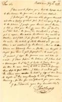 Timothy Horsfield to William Parsons, July 10, 1756. 