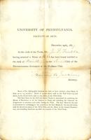 University of Pennsylvania Report Cards