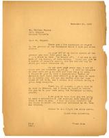 Franz Boas to William Beynon. 1933-11-29