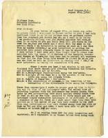 William Beynon to Franz Boas. 1933-08-28