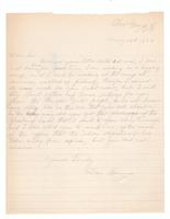 Cranmer, Dan: To Franz Boas. 1934-05-13