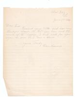 Cranmer, Dan: To Franz Boas. 1934-06-09