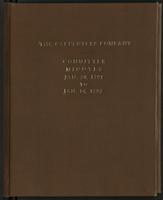 Carpenters' Company, Managing Committee, Minutes, 1791-1792