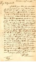 Timothy Horsfield to King Teedyuscung, 1756 August 12