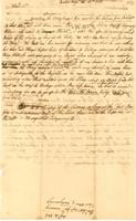 William Parsons draft to Robert Hunter Morris, 1756 August 14