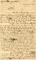 Timothy Horsfield to William Denny, 1757 January 21