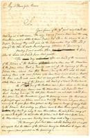 Timothy Horsfield to James Hamilton in reply to Aug. 29, 1761 September 3