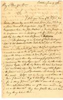 Timothy Horsfield to James Hamilton, 1762 June 27