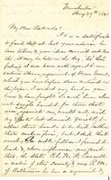 William J.R. Taylor to John L. LeConte, 1861 August 29