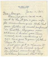 Correspondence with Florence Insley Speck (Mrs. Frank Speck)