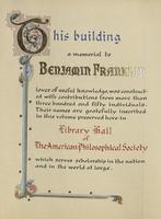 List of Contributors to Library Hall