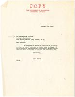 Barbara McClintock - Correspondence, Folder 3, 1946-1962