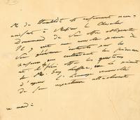 Alexander von Humboldt to William (?) Drummond, undated