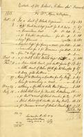 Account with estate of Robert Aitken, 1801 Oct.5-1802 July 15