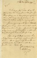 Moore Furman to unknown correspondent, 1779 October 29