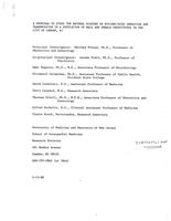 A Proposal to Study the Natural History of HIV/ARC/AIDS Infection and Transmission in a Population of Male and Female Prostitute in the City of Camden, NJ