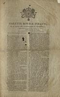 Gazette royale d'Hayti, 1816 January 25