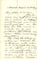 Robert Kennicott to John Eatton LeConte, 1857 May 29