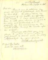 William Samuel Waithman Ruschenberger to Samuel George Morton, 1836 February 15