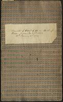 Carpenters' Company, Committee of Fifteen, Minutes on Book of Prices, 1803-1804