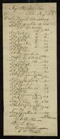 Receipted bill for Major Burd and Capt. Shippen