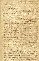 Mecom, Benjamin to Deborah Franklin, 1754 September 21