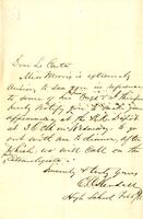 E. Otis Kendall to John L. LeConte, 1855 February 5