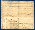 Bill of sale for an enslaved woman.