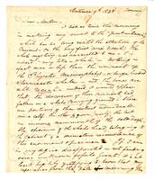 Richard Harlan to S[amuel] G[eorge] Morton, 1828 January 9