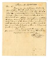 Benjamin Tappan to S[amuel] G[eorge] Morton, 1828 September 1