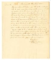 Benjamin Tappan to Sam[ue]l G[eorge] Morton, 1830 March 22