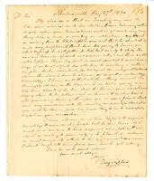 Benjamin Tappan to Sam[ue]l G[eorge] Morton, 1830 May 27