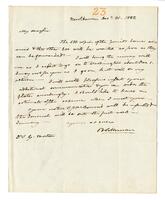 Benjamin Silliman Sr. to S[amuel] G[eorge] Morton, 1832-12-21