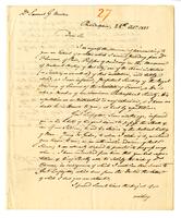 Peter Stephen Du Ponceau to Samuel G[eorge] Morton, 1833 October 28