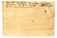 Postage notes, [1741-1773] (1 of 3)