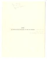 [von Neumann, John. Biography of] [White's rough draft] #3