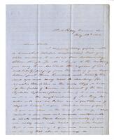 William Alexander Hammond to John L. Le Conte, 1856 May 12