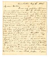 William Fleming to S[amuel] G[eorge] Morton, 1836 May 4