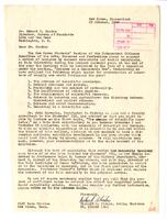 Independent Citizens Committee of the Arts, Sciences and Professions - Correspondence, 1946-1947