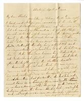 Elizabeth Stirling to Charles Willing, 1839 April 16