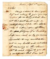 Gawen Brown, Jr. to Henry Jackson, 1778 September 8