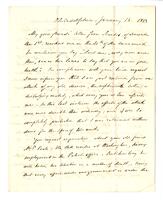 George Ord to [Charles Waterton], 1863 January 18