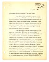 Memorandum on the Eugenics Situation in the United States, May 24, 1933